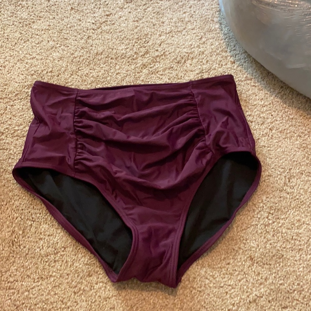 high waisted bikini bottoms